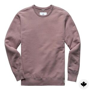 NWT Reigning Champ 100% Cotton Crew Neck Desert Rose Size M